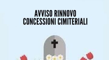 AVVISO RINNOVO CONCESSIONI CIMITERIALI