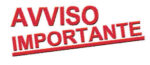 avviso importante